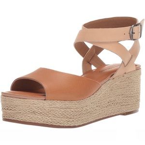 Lucky Brand Women's Ginny Espadrille Wedge Sandal heel NEW